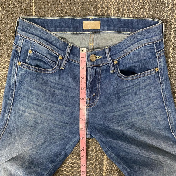 MOTHER Denim THE RASCAL Skinny Jean in Leaving Paradise Wash Size 25 - Picture 5 of 12